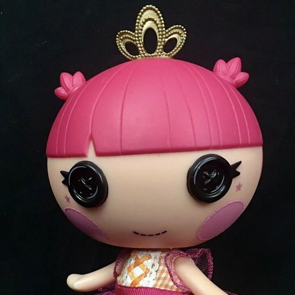 MGA Entertainment Other - Lalaloopsy Littles Doll Twisty Tumbelina Cute Pink Hair Gold Crown MGA Toy